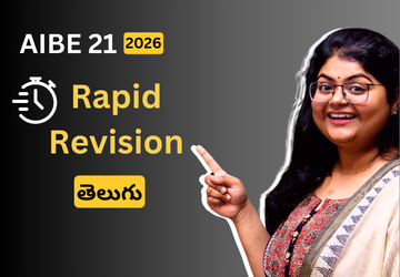 AIBE 21 : Rapid Revision Course (Telugu)