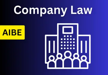 AIBE 19: Company Law (Hindi)