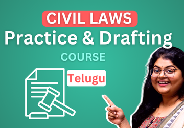 Junior Advocate Civil Practice and Drafting Course (Telugu)