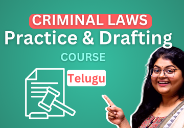 Junior Advocate Criminal Practice and Drafting Course (Telugu)
