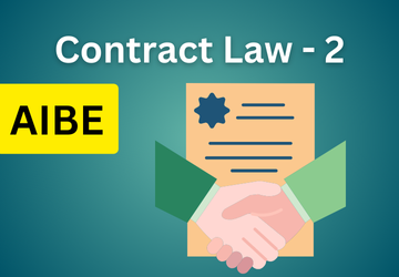 AIBE 20 : Contracts Part 2 (Telugu)
