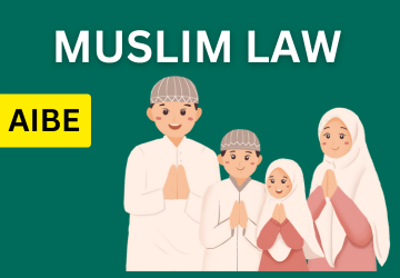 AIBE 20 : Muslim Law And Other Religions (English)